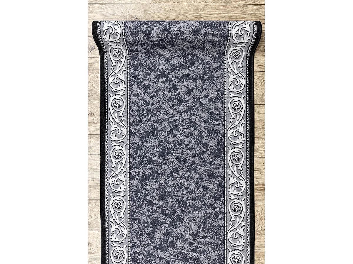 TAPIS DE COULOIR antidérapant ROMANTIC Ornement, antidérapant gris 120x240 cm