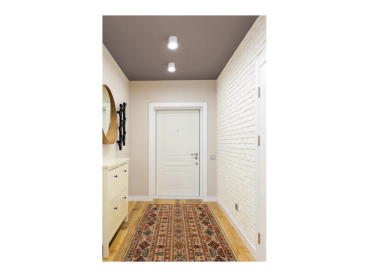 KESHAN tapis de couloir 7684/53555 oriental beige / terre cuite 90x950 cm