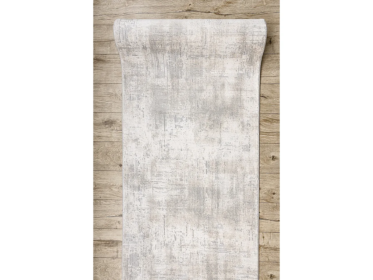 Tapis de couloir TULS 51231 vintage ivoire / gris 90x660 cm