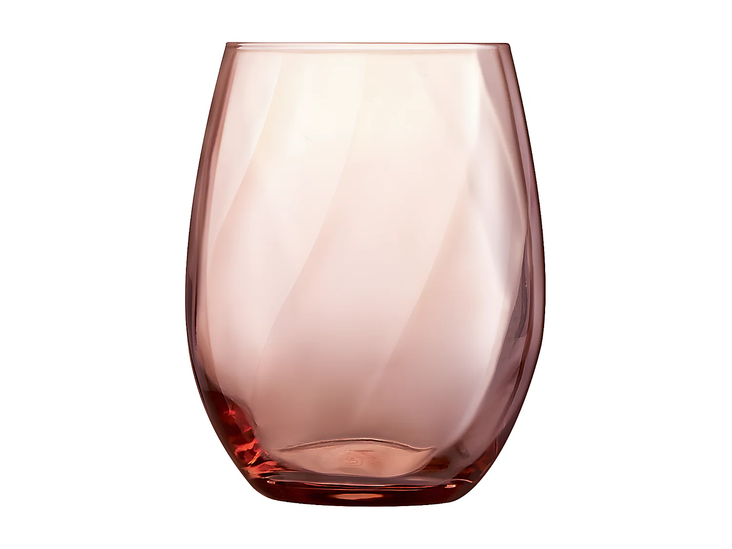 Kielichy Arpège Color Pink 35cl - Szklanki do Wody 36cl Wysokie