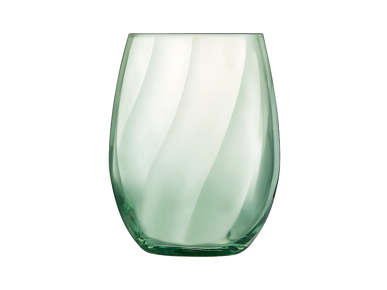 Arpège color - 6 gobelets forme haute 35cl Green