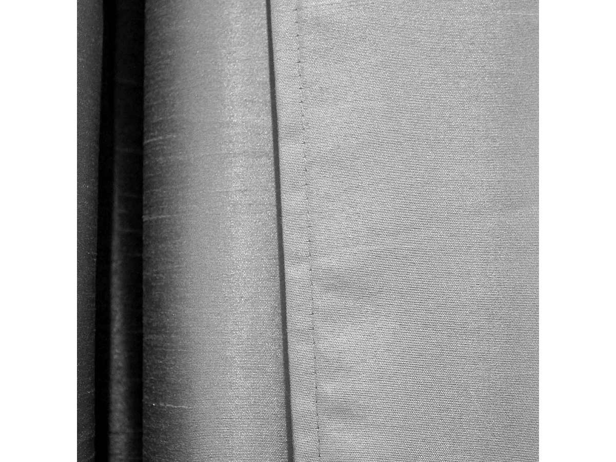 Rideau à Oeillets "Shana" 140x240cm Gris Perle