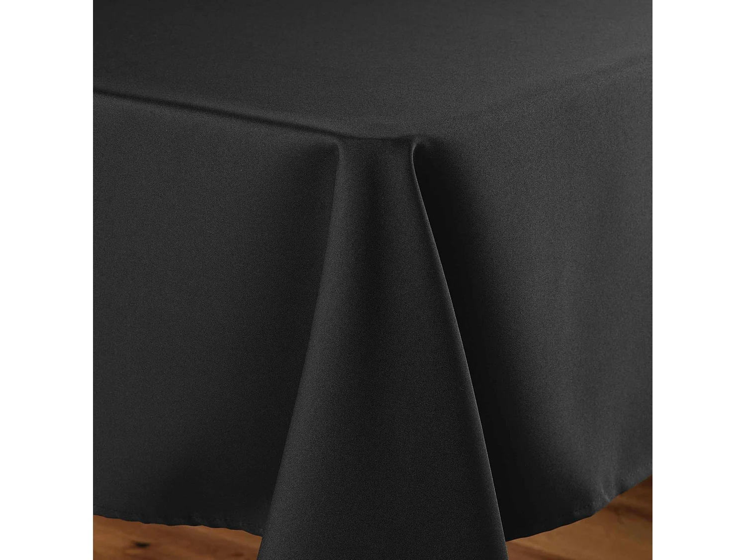 Unifarbene rechteckige Tischdecke Essentiel