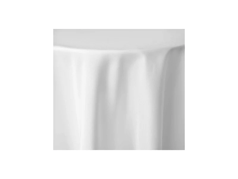 Nappe Ronde Antitache "Essentiel" 180cm Blanc