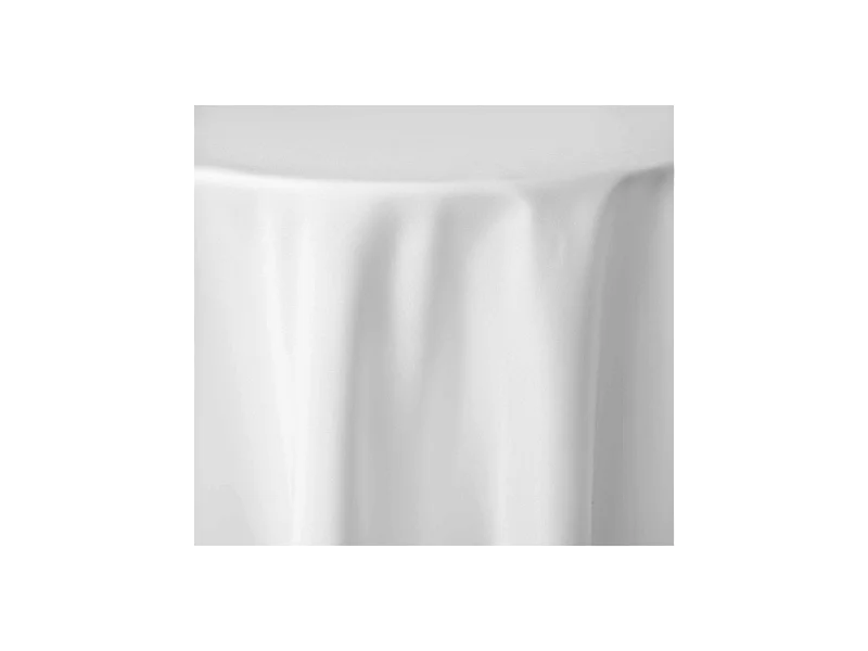 Nappe Ronde Antitache "Essentiel" 180cm Blanc