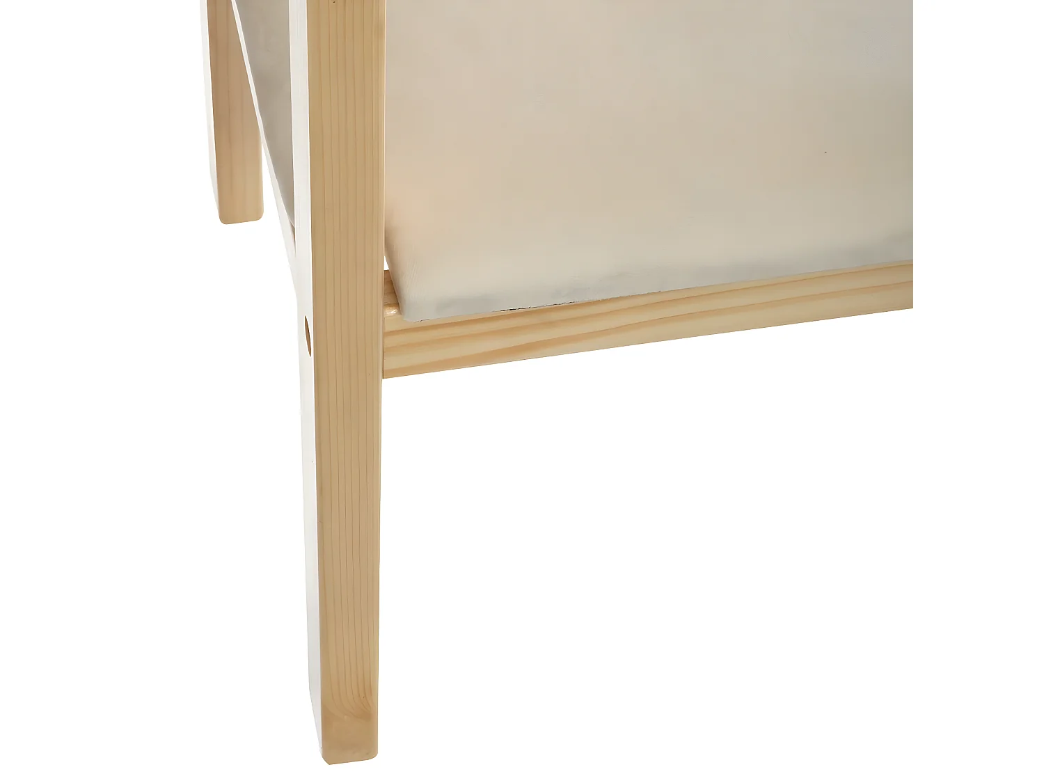 Chaise pour Enfant en Bois dossier Nuage H 62 cm