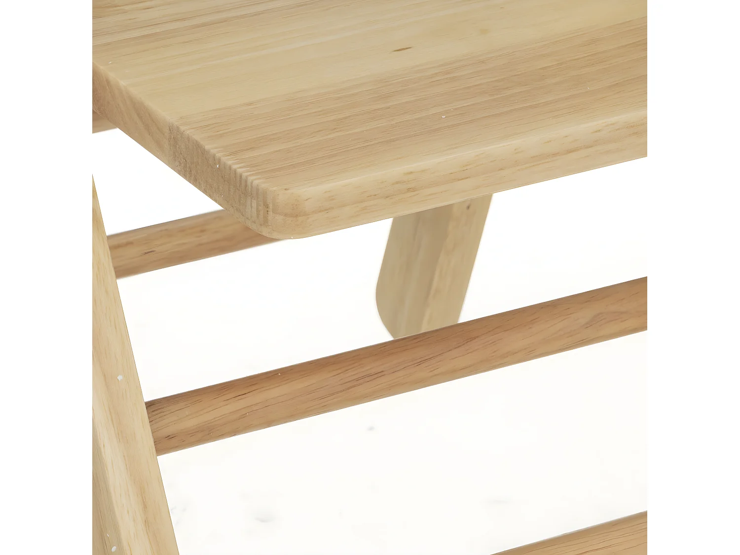 Chaise pliante pour Enfant en bois naturel H 51.9 cm