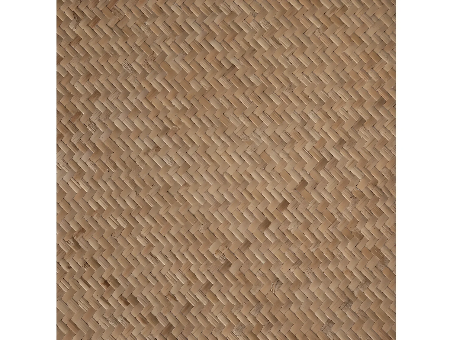 Chaise de table style Bistrot en Bois Noir et Rotin tressé