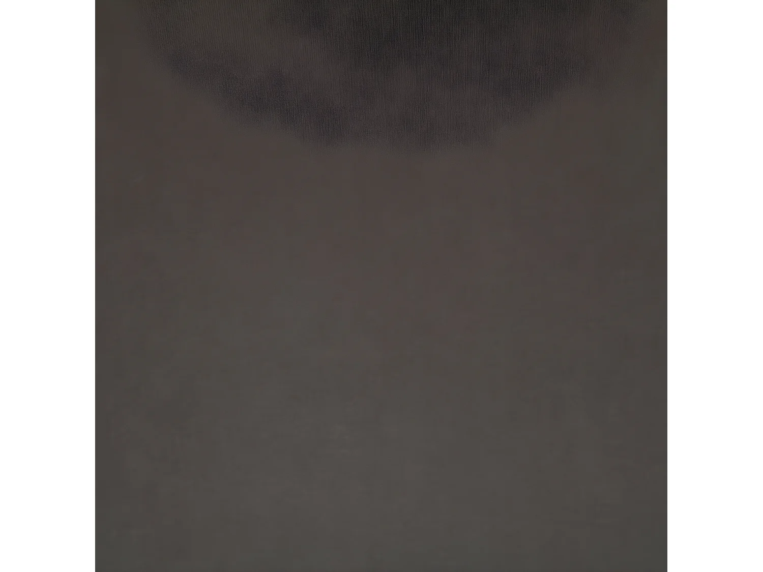 Chaise de table assise en Velours Gris galet et pieds en Bois H 81 cm