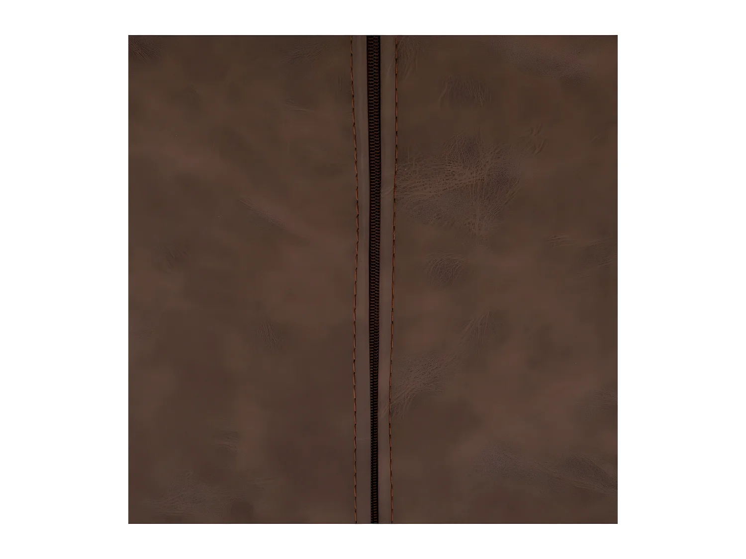 Chaise de table Assise Marron et pieds en métal