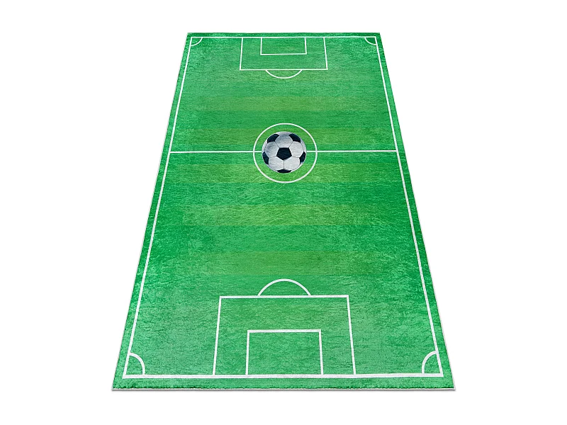 Tapis lavable BAMBINO 9731 Terrain, football pour les enfants antidér 80x150 cm