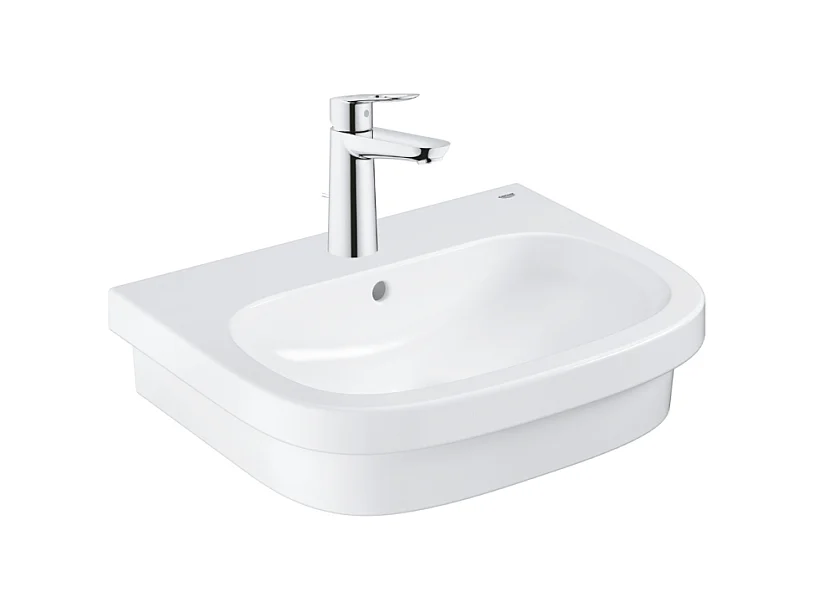 Vasque à poser GROHE Euro Ceramic 60cm + Mitigeur lavabo M GROHE BauLoop Chromé