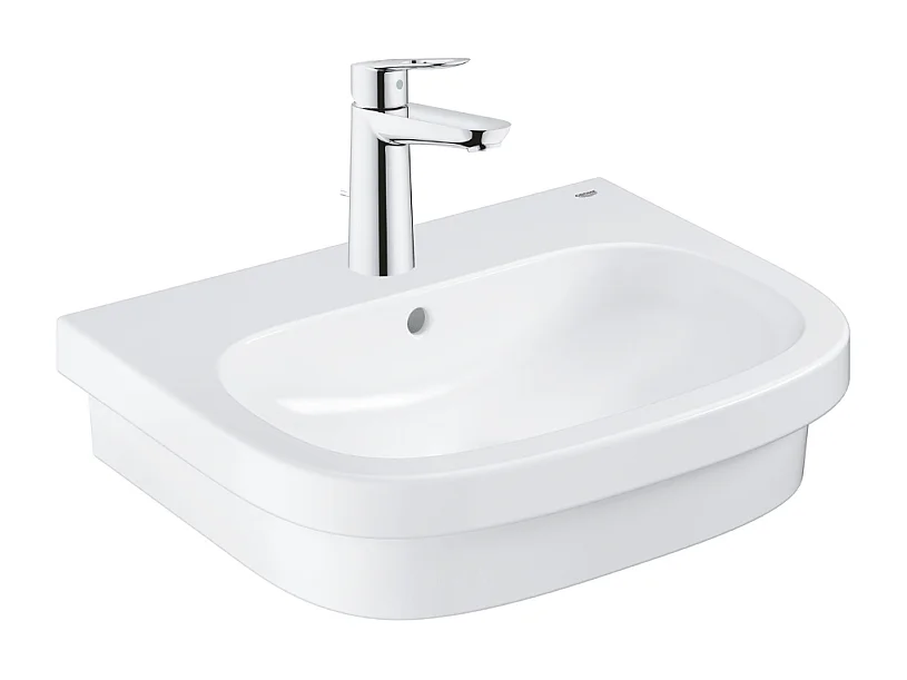 Vasque à poser GROHE Euro Ceramic 60cm + Mitigeur lavabo M GROHE BauLoop Chromé