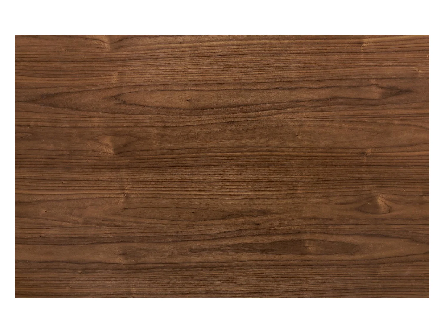 Table à manger Pedro (90x160)/Bois massif + placage/Marron et noir