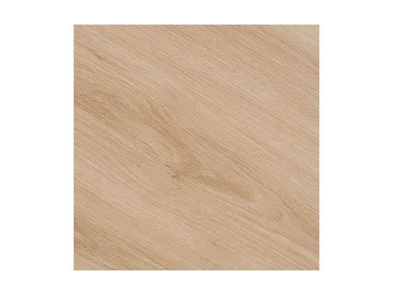 Table à manger ronde crème et bois 120 cm OASIS