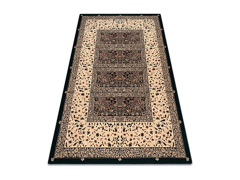 Tapis en laine POLONIA VITRAIL émeraude 2 170x235 cm