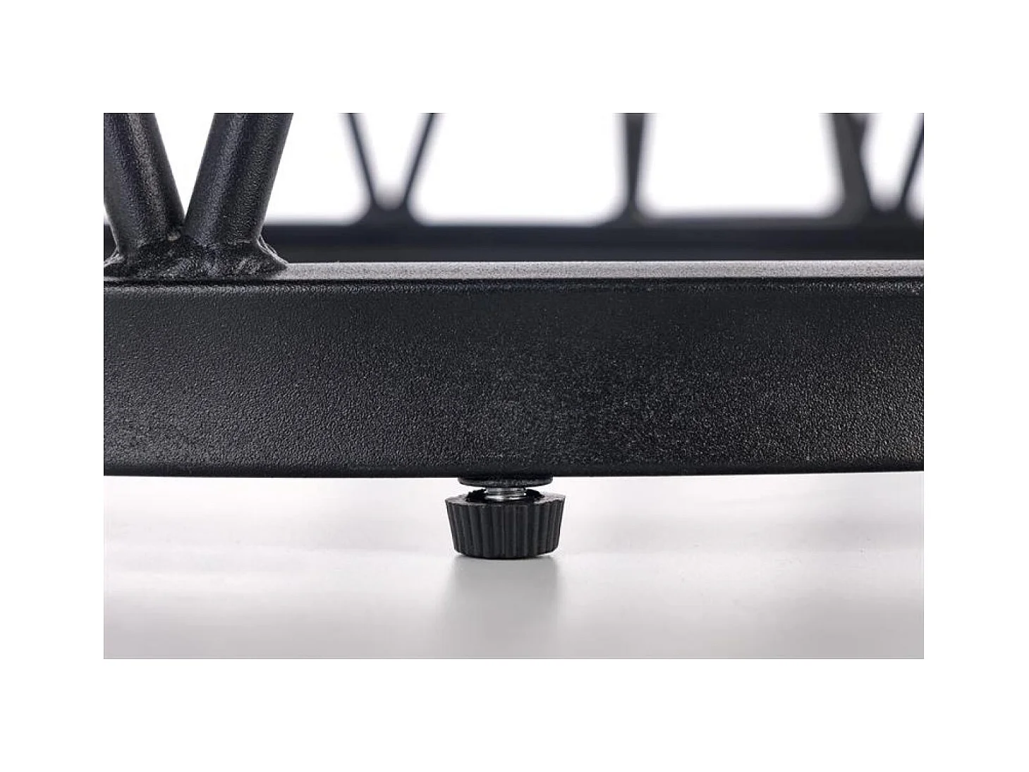 Tavolino Formosa-Set/MDF/Metallo/Bianco e Nero