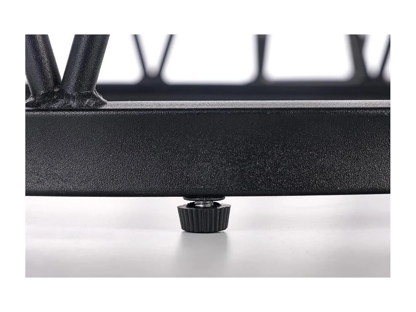 Tavolino Formosa-Set/MDF/Metallo/Bianco e Nero