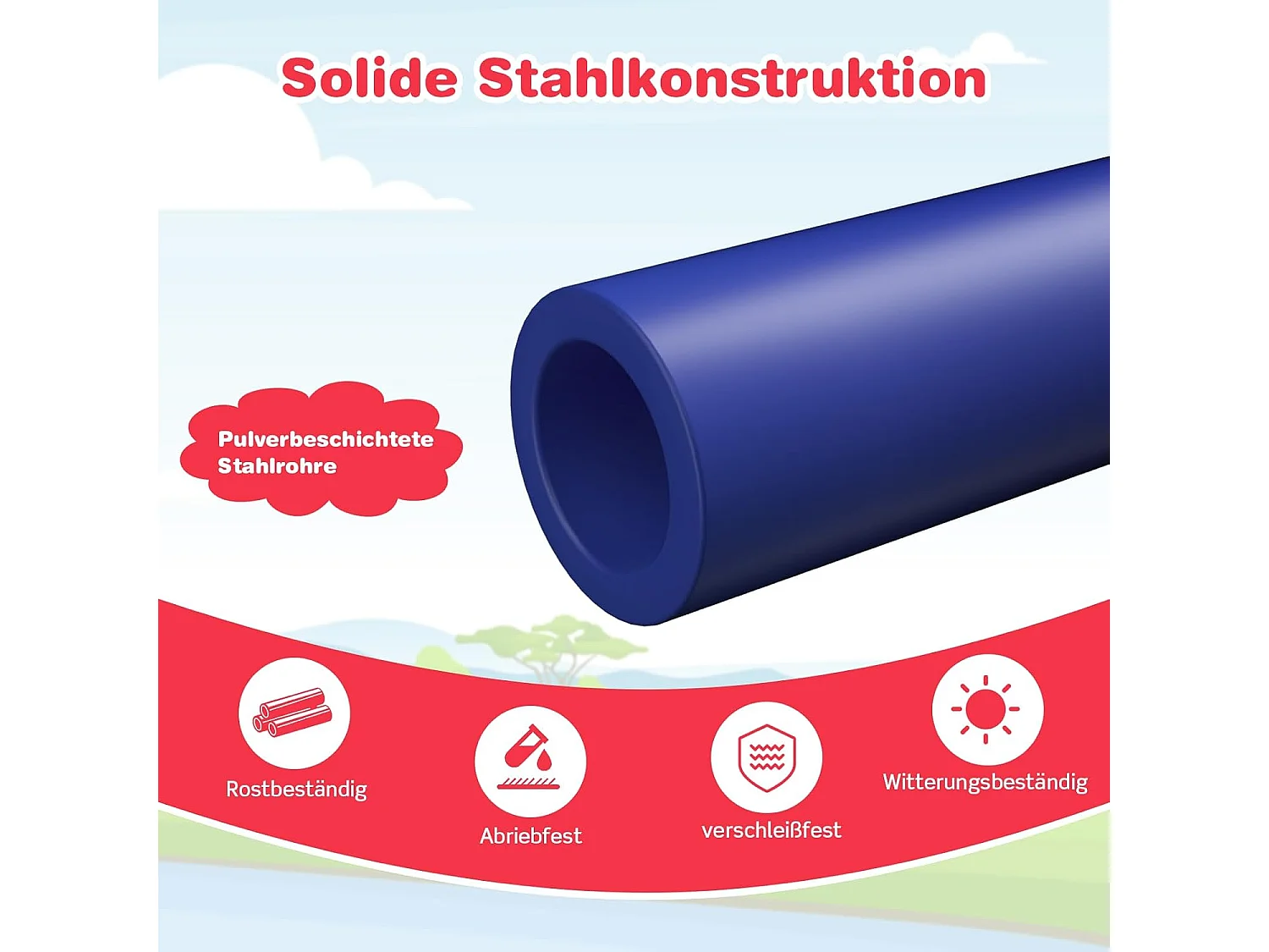 Klimkkoepel met glijbaan, klimrek in koepelvorm met stoffen platform, outdoor en indoor speelplaats voor 3-10 jaar, ideaal voor gymzaal,ZB32981 achtertuin, tuin