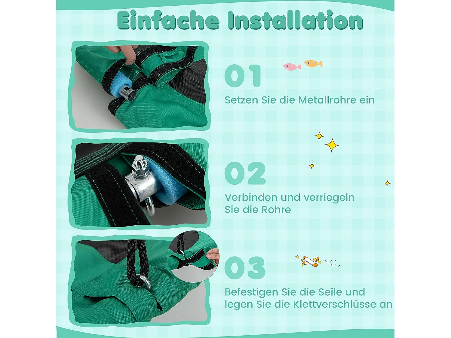 Nestschommel, kinderschommel, boomschommel, hangschommel, ronde schommel voor binnen en buiten, schommel voor kinderen en volwassenen, Ø 100 cm (groen) ZB33492