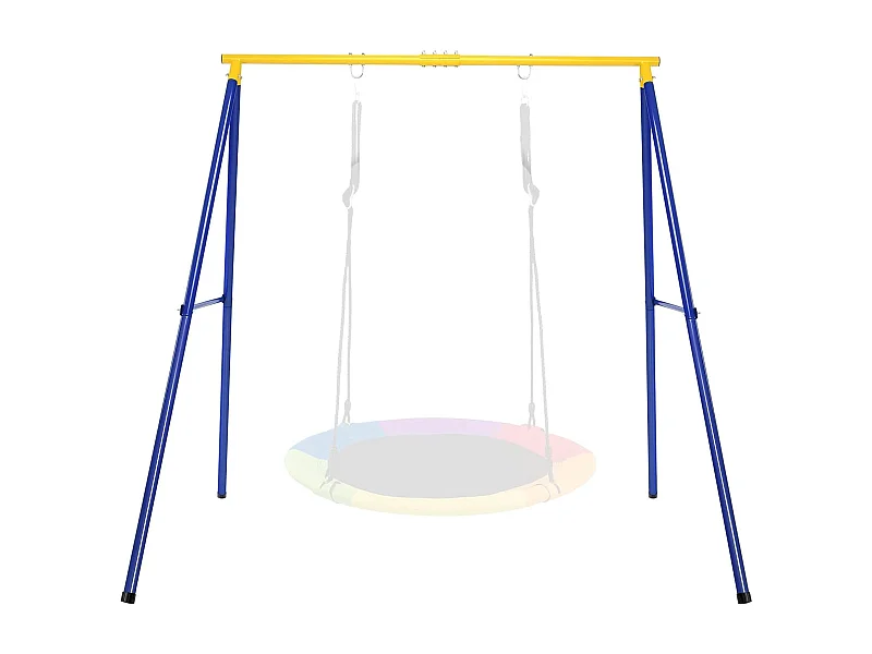 Schommelframe tot 200 kg belastbaar, schommelframe voor nestschommel, kinderschommel, schommelframe voor tuin, 194 x 184 x 180 cm ZB32776