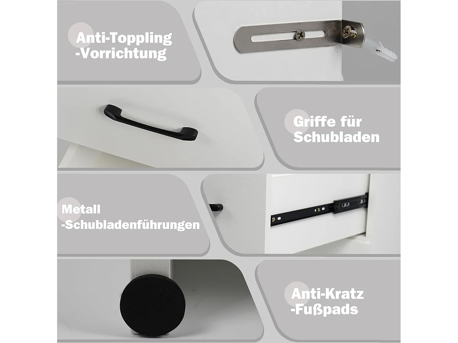 Make-uptafel met ledverlichting, 3 kleuren met instelbare helderheid, kaptafel met laadstation, spiegel,open planken en haardrogerhouder,cosmeticatafel,witTG32143