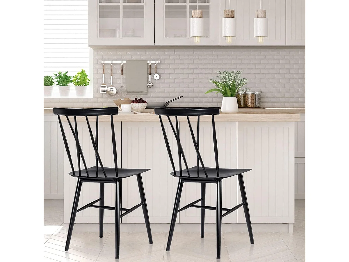 Niet van toepassing, metaal, zwart, 40 x 53 x 82 cm