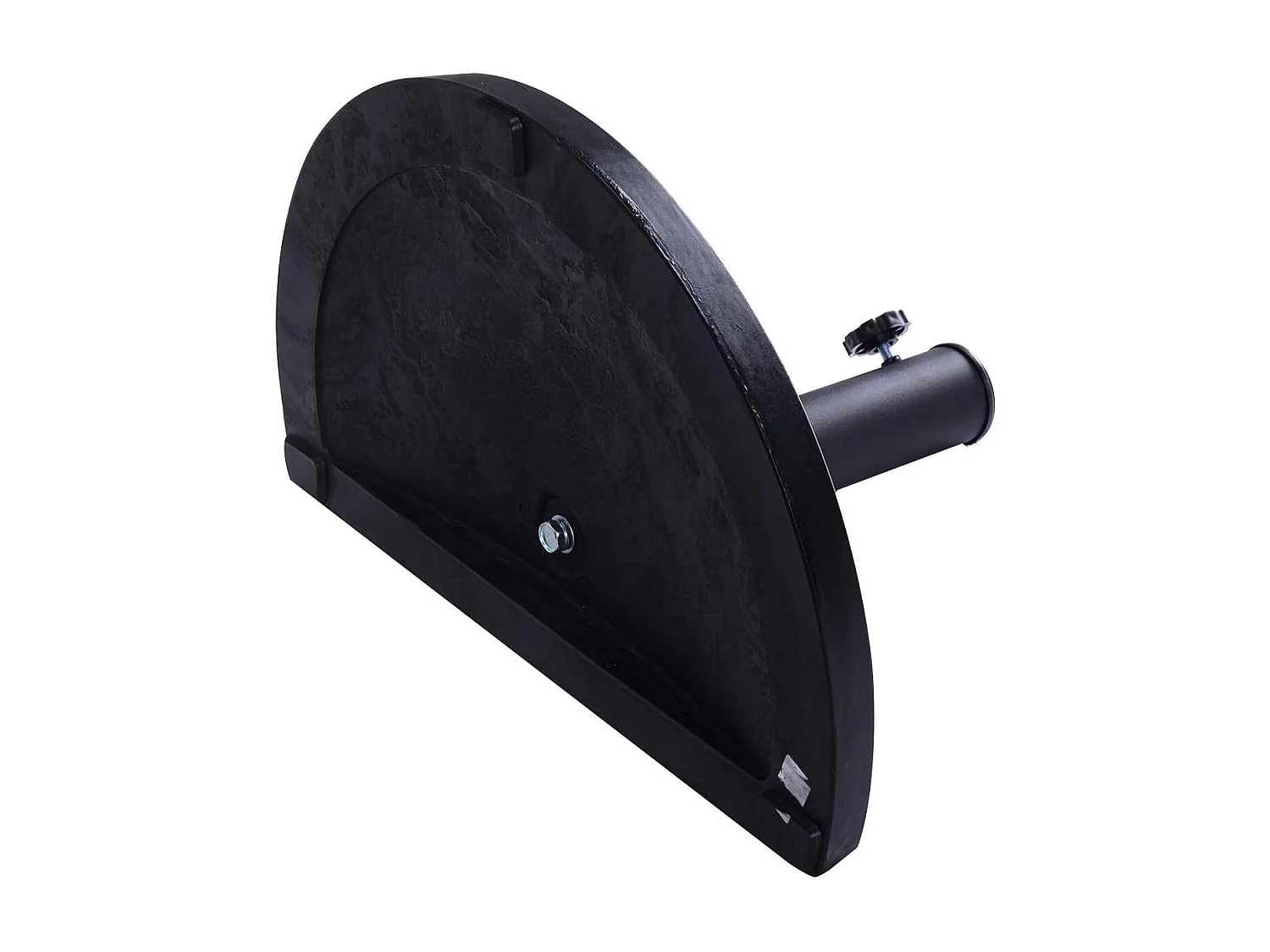 Parasolstandaard marktparasolvoet parasolvoet balkonparasolstandaard parasolstandaard halfrond zwart