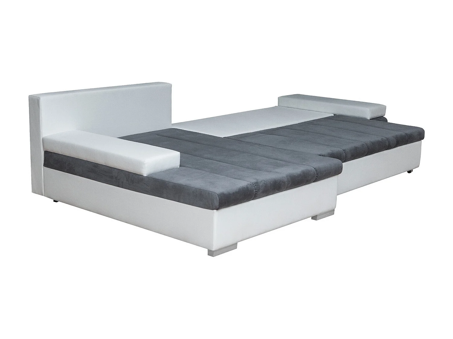 Canapé d'angle Comfivo 113, Vert, Disponible, 310x175x83cm