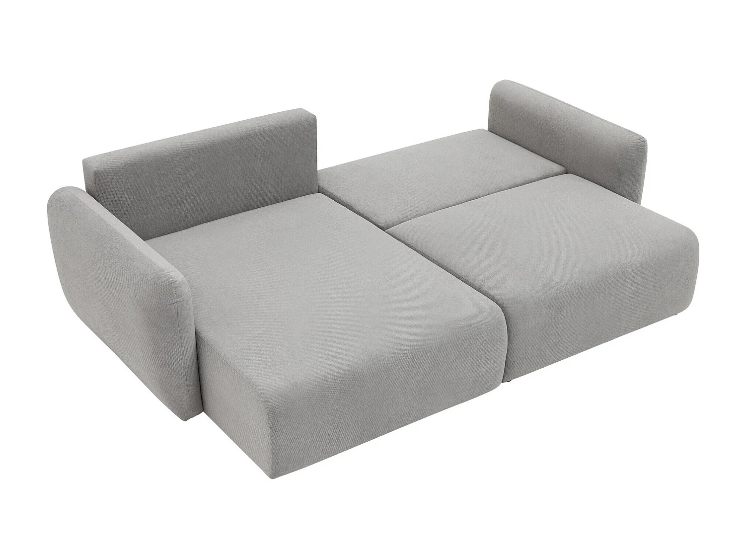 Canapé d'angle Temple 131, Bleu, Disponible, 234x140x81cm