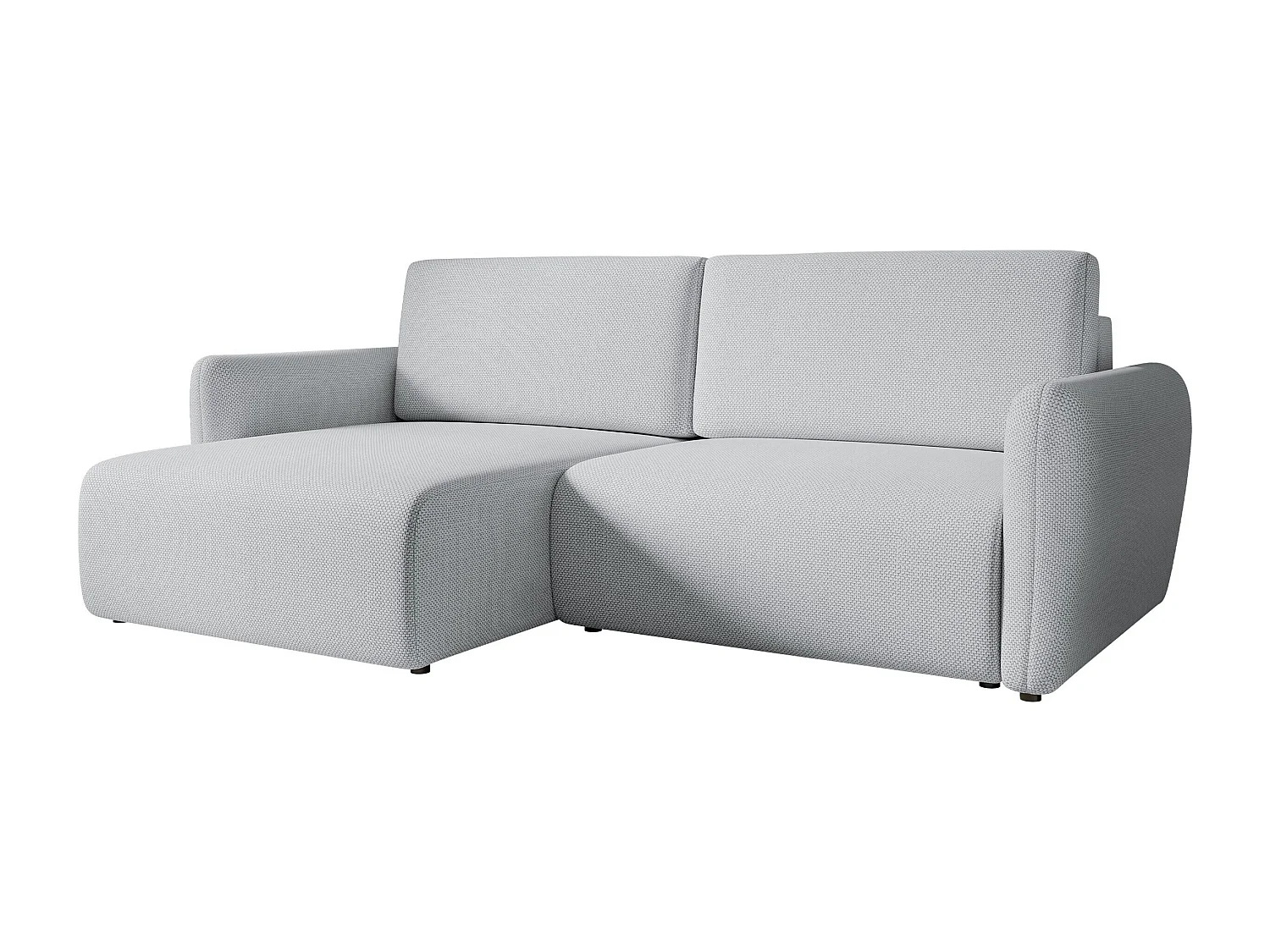 Canapé d'angle Temple 131, Bleu, Disponible, 234x140x81cm