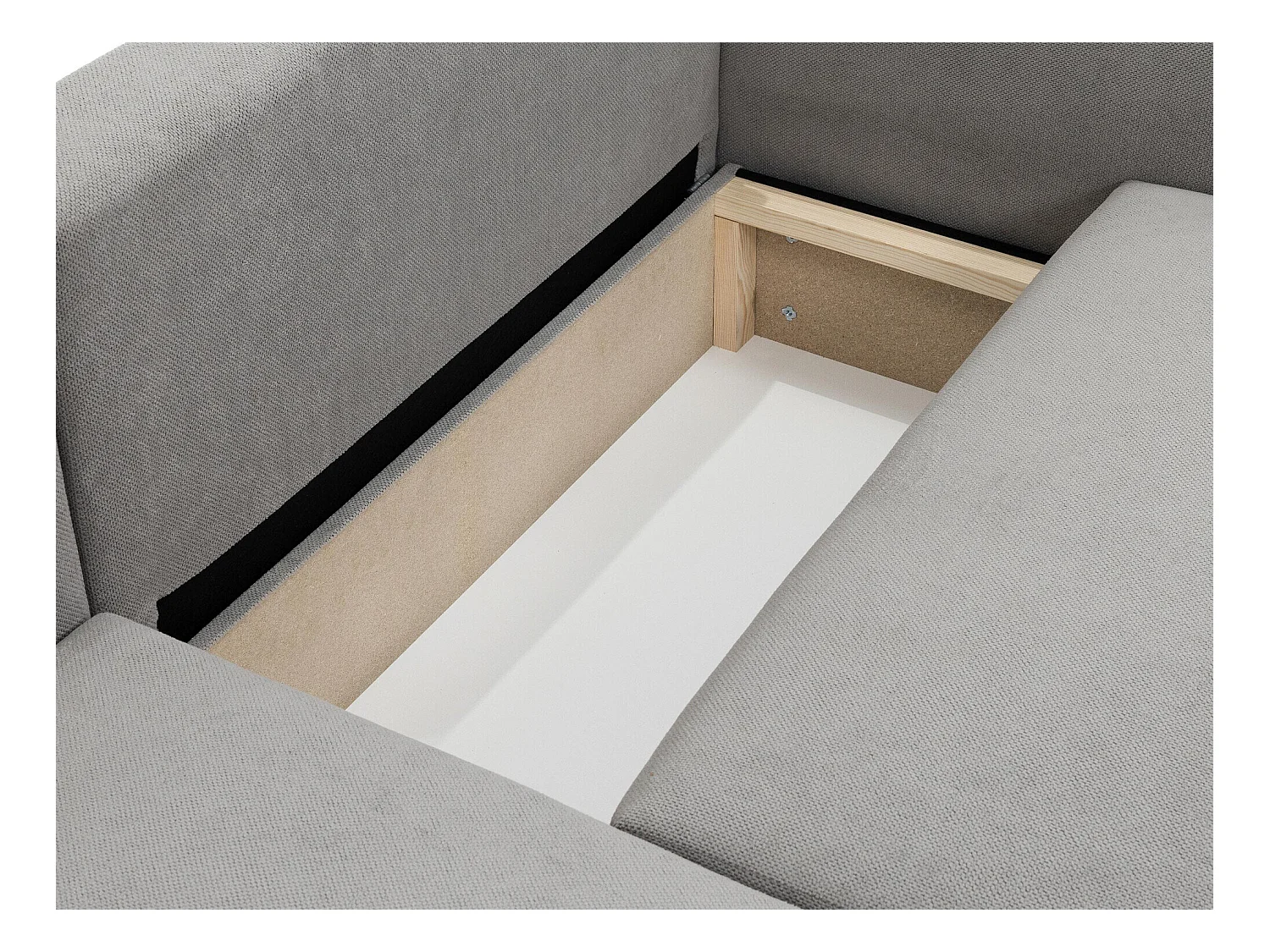 Sofá de canto Temple 131, Rosé, Funcionalidade de dormir, 23x14x8cm