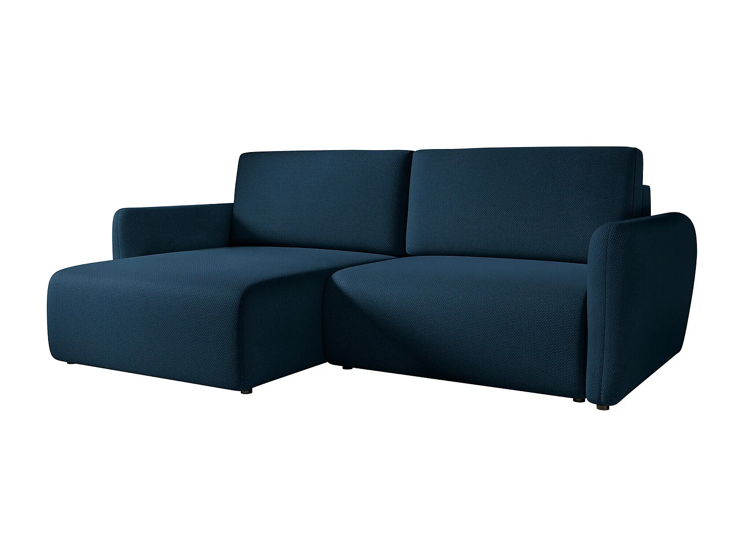 Canapé d'angle Temple 131, Bleu, Disponible, 234x140x81cm