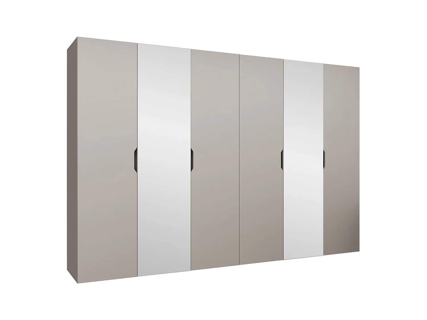 Armario Hartford 518, Cachemira, 202x300x50cm, Puertas de armario: Con bisagras