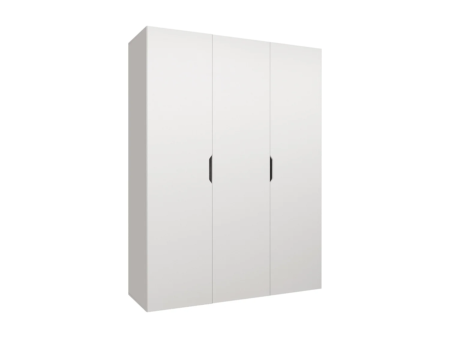 Armoire Hartford 511, Blanc, 202x150x50cm, Portes d'armoire: Avec des charnières