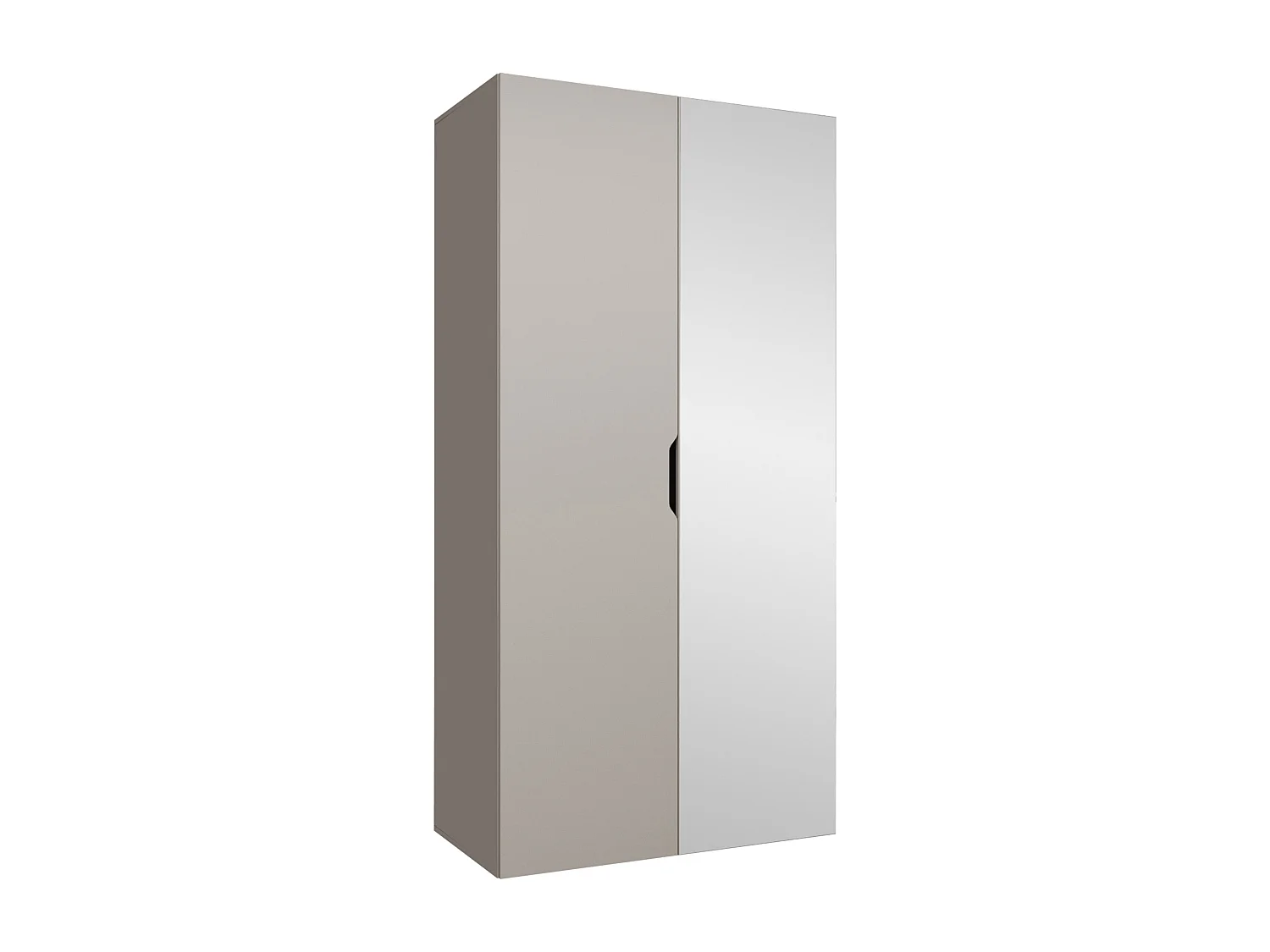 Armoire Hartford 510, Cachemire, 202x100x50cm, Portes d'armoire: Avec des charnières