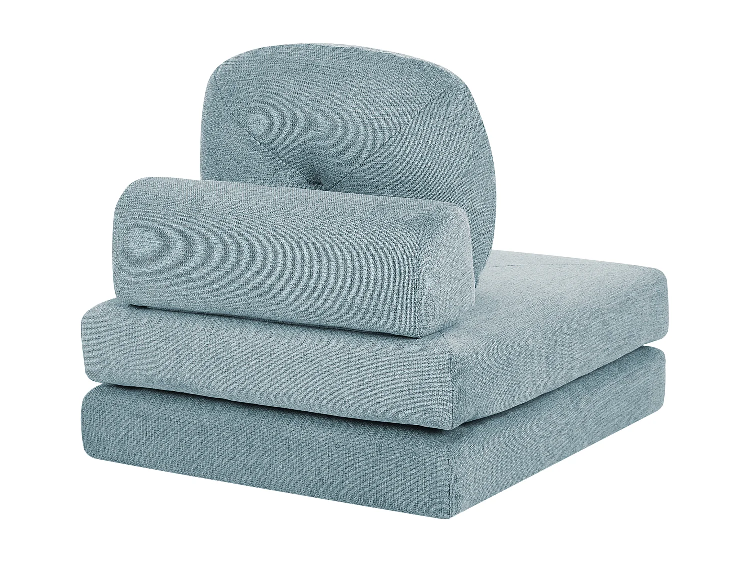 Fauteuil convertible OLDEN Tissu Bleu clair