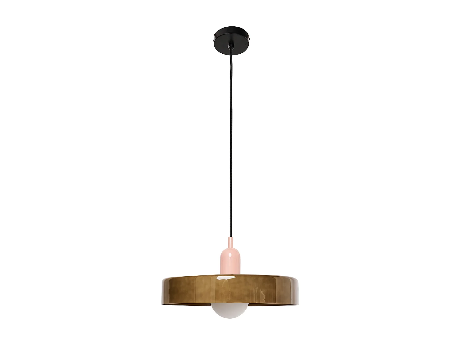 Lampadario PAALA Vetro Verde oliva