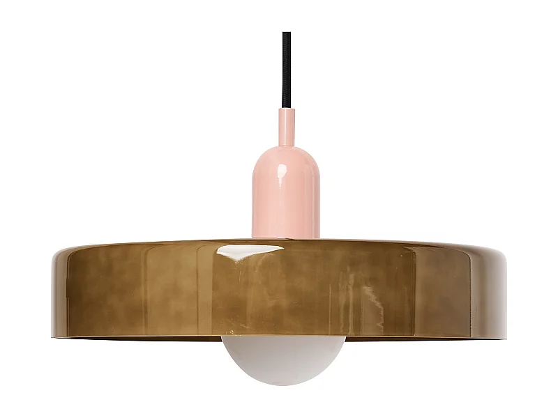 Lampadario PAALA Vetro Verde oliva