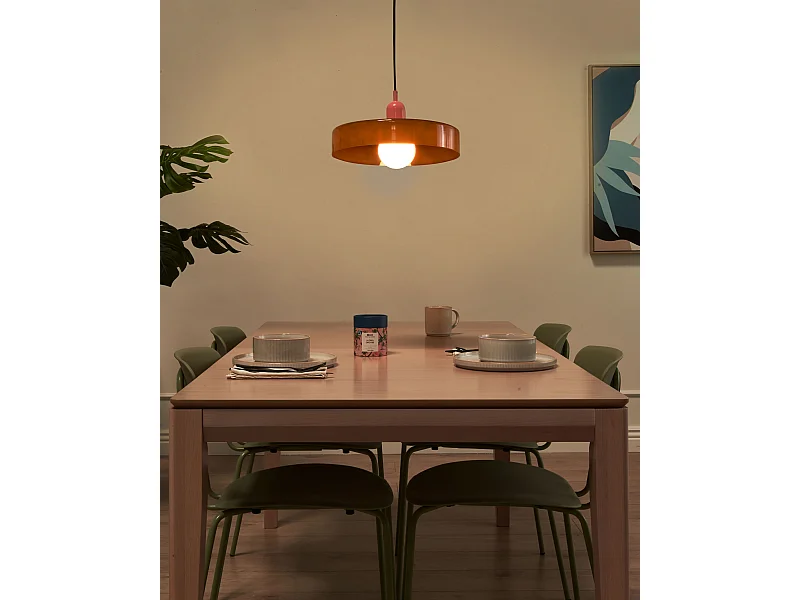 Hanglamp PAALA Glas Olijfgroen