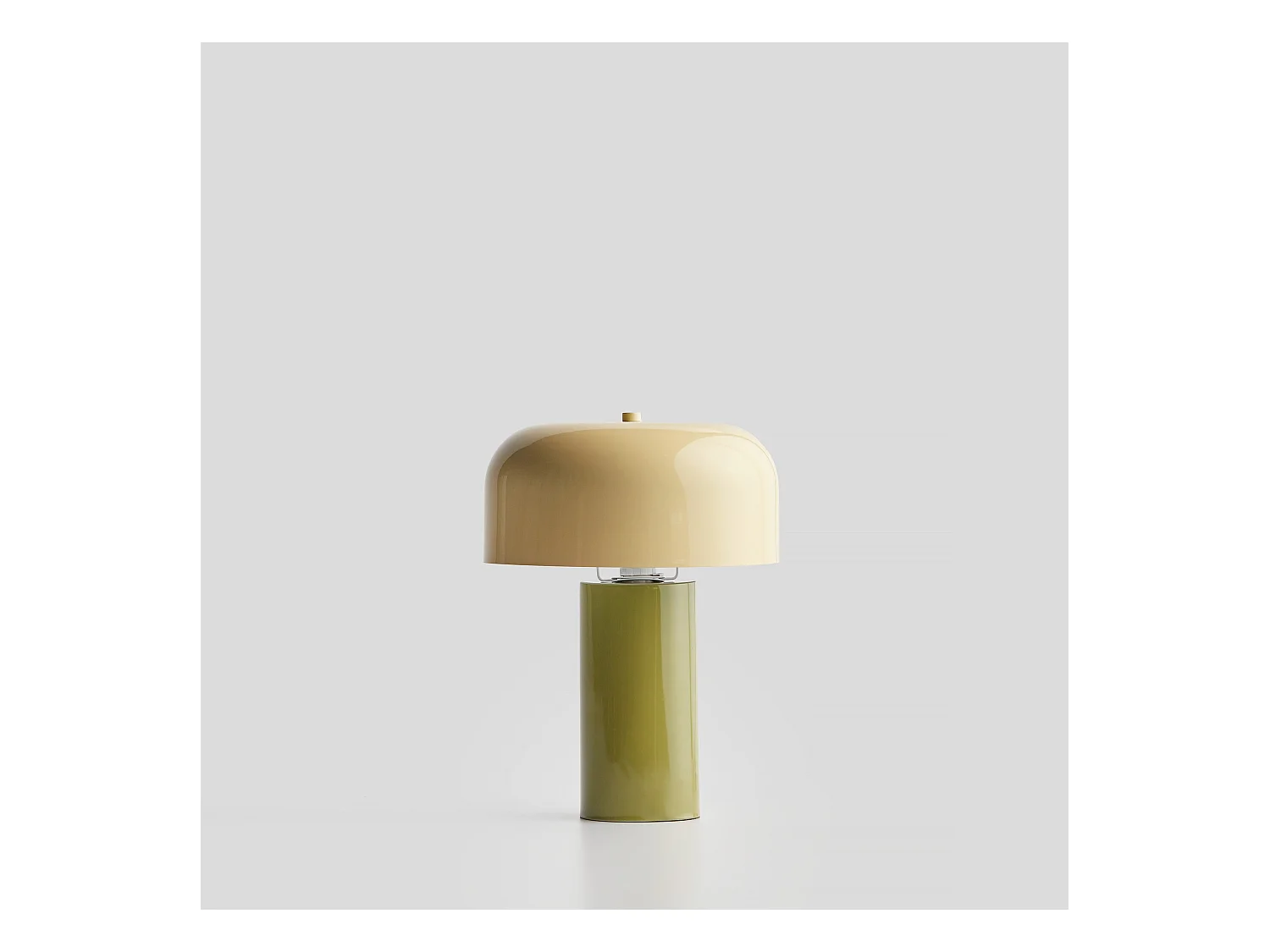 Tischlampe Simatina mittelgrün