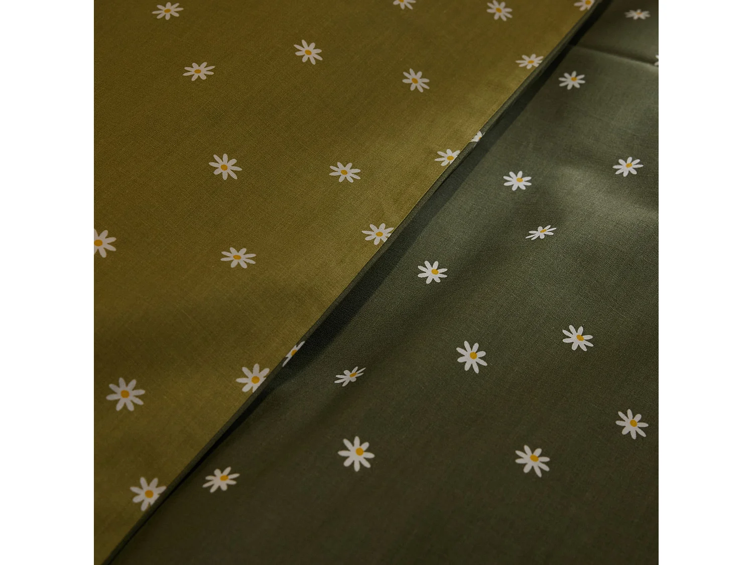 Bettwäsche Dilo Dunkelgrün 140x200cm