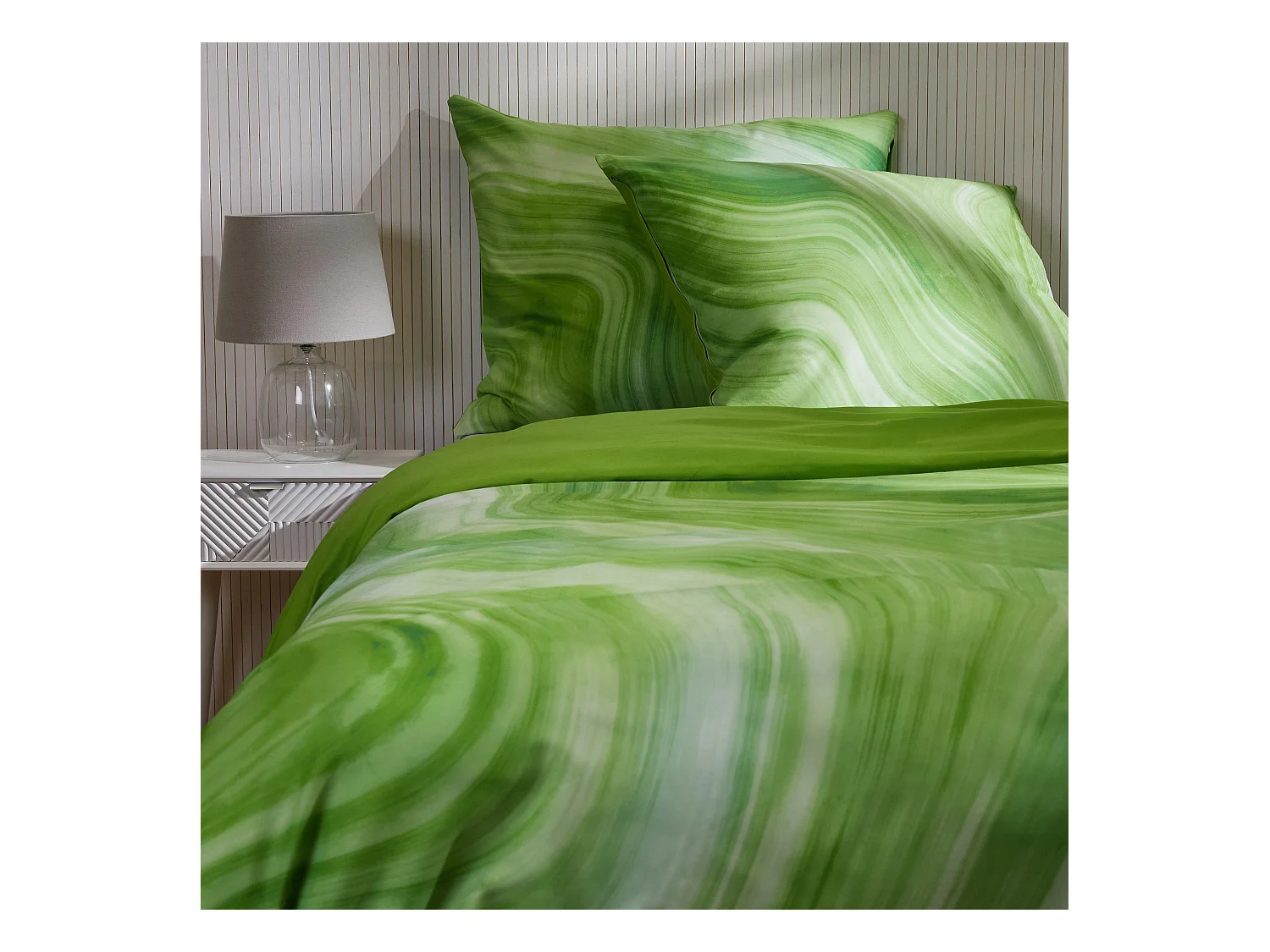 Satin-Baumwoll-Bettwäsche Seatina