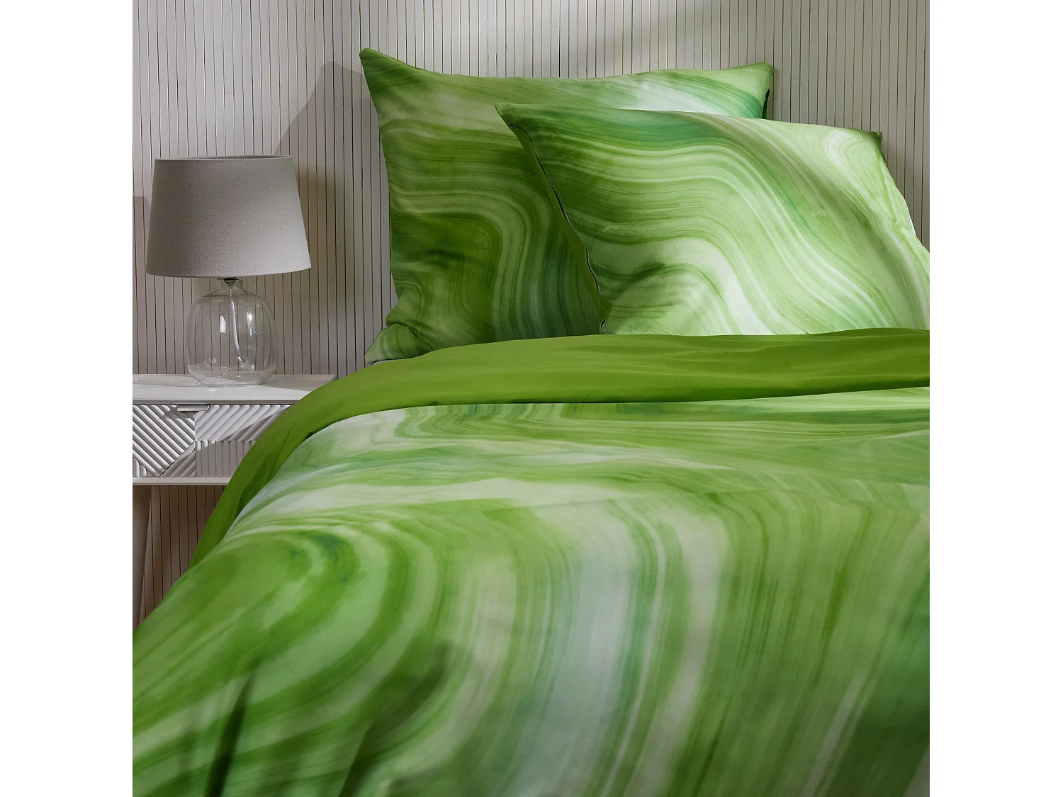 Satin-Baumwoll-Bettwäsche Seatina