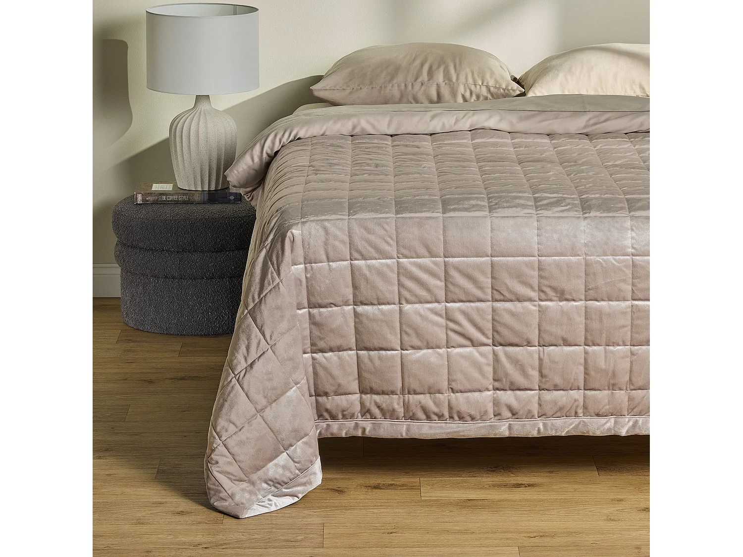 Tagesdecke Dustis blassrosa 200 x 220