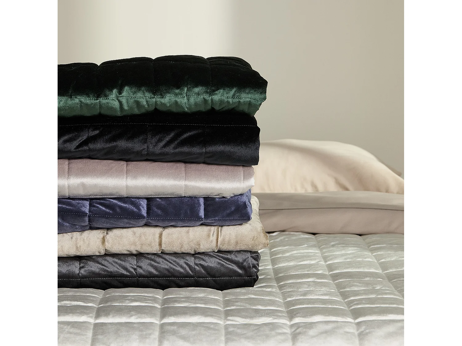 Tagesdecke Dustis blassrosa 200 x 220