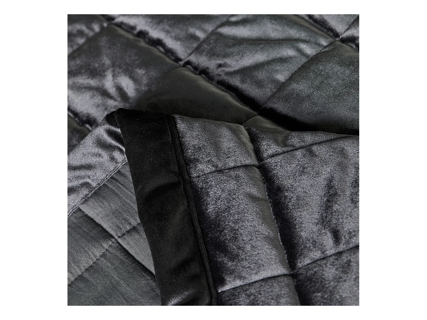 Tagesdecke Dustis dunkelgrau 200 x 220