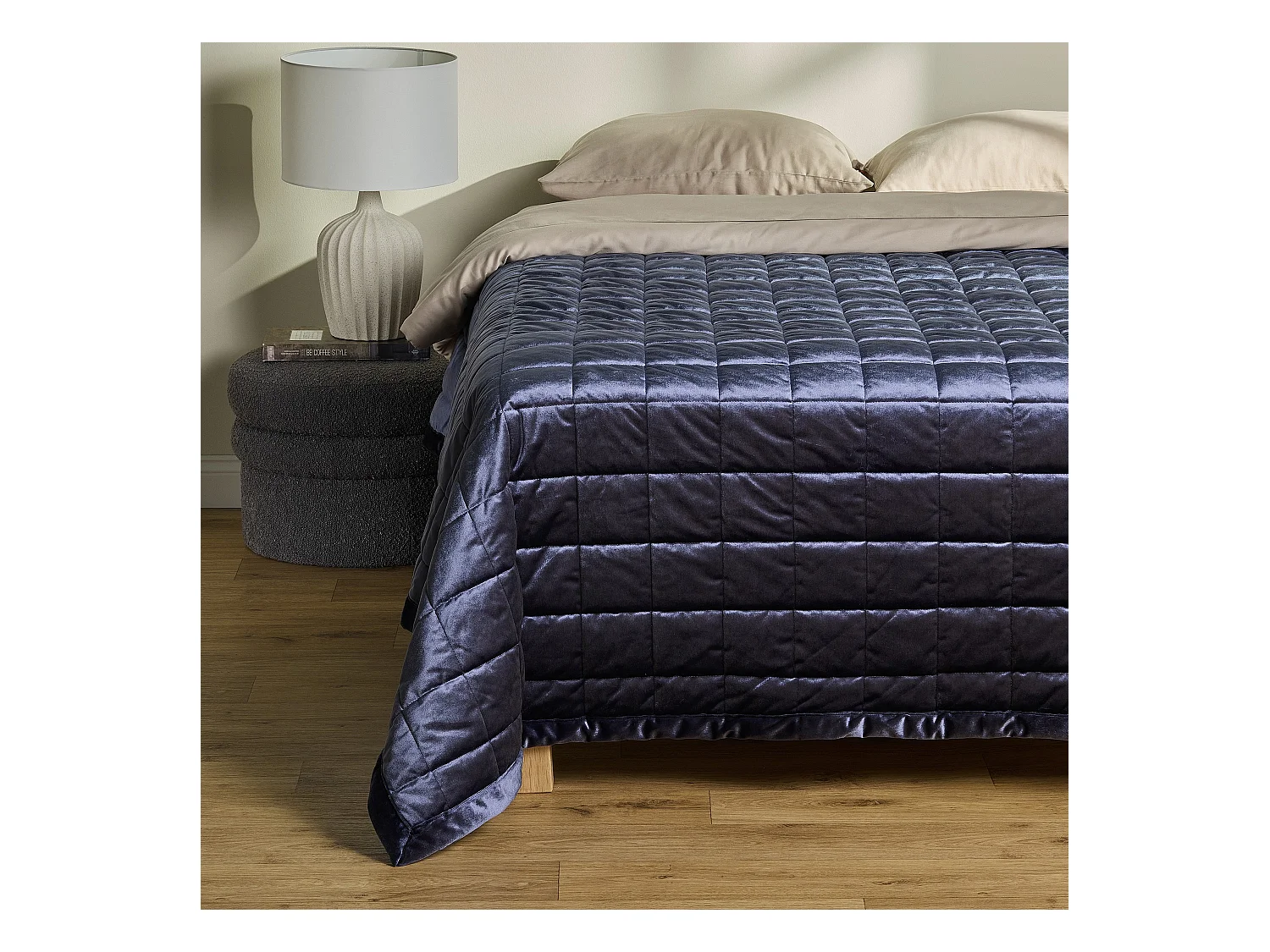 Tagesdecke Dustis Dunkelblau 200 x 220