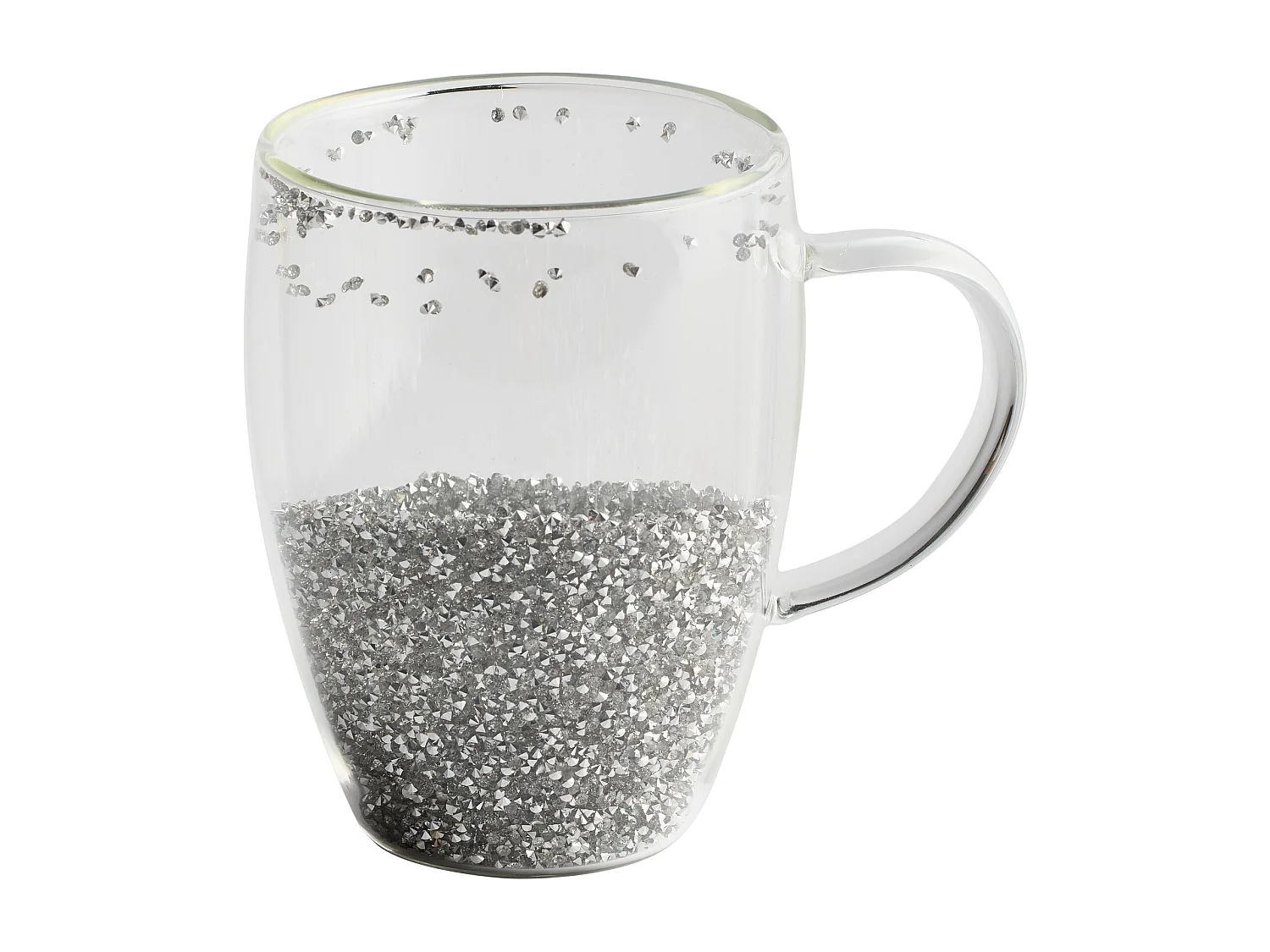 Glas Brilloni Mittelsilber 370ml