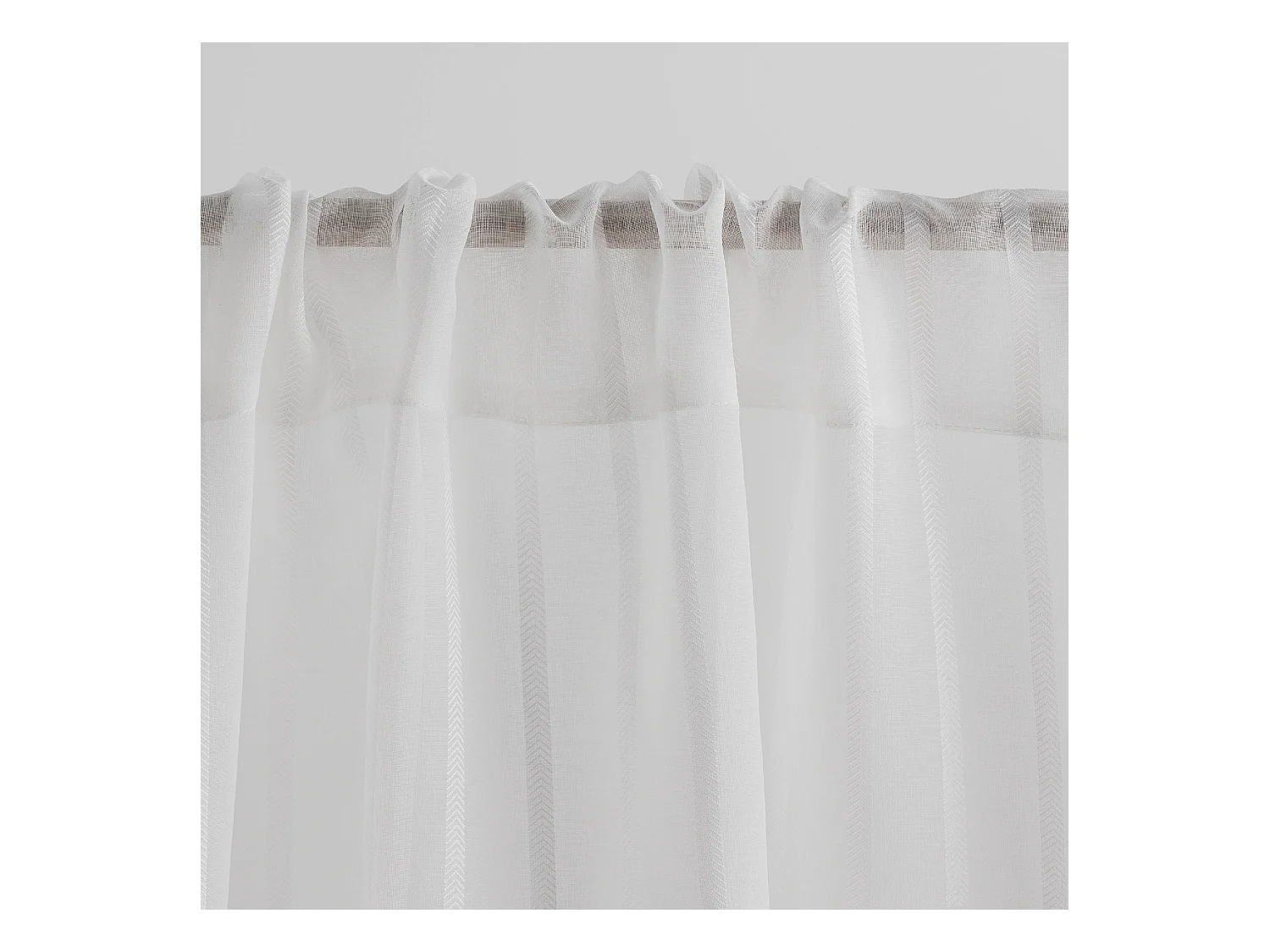 Vorhang Zion mittelweiß 140 x 250